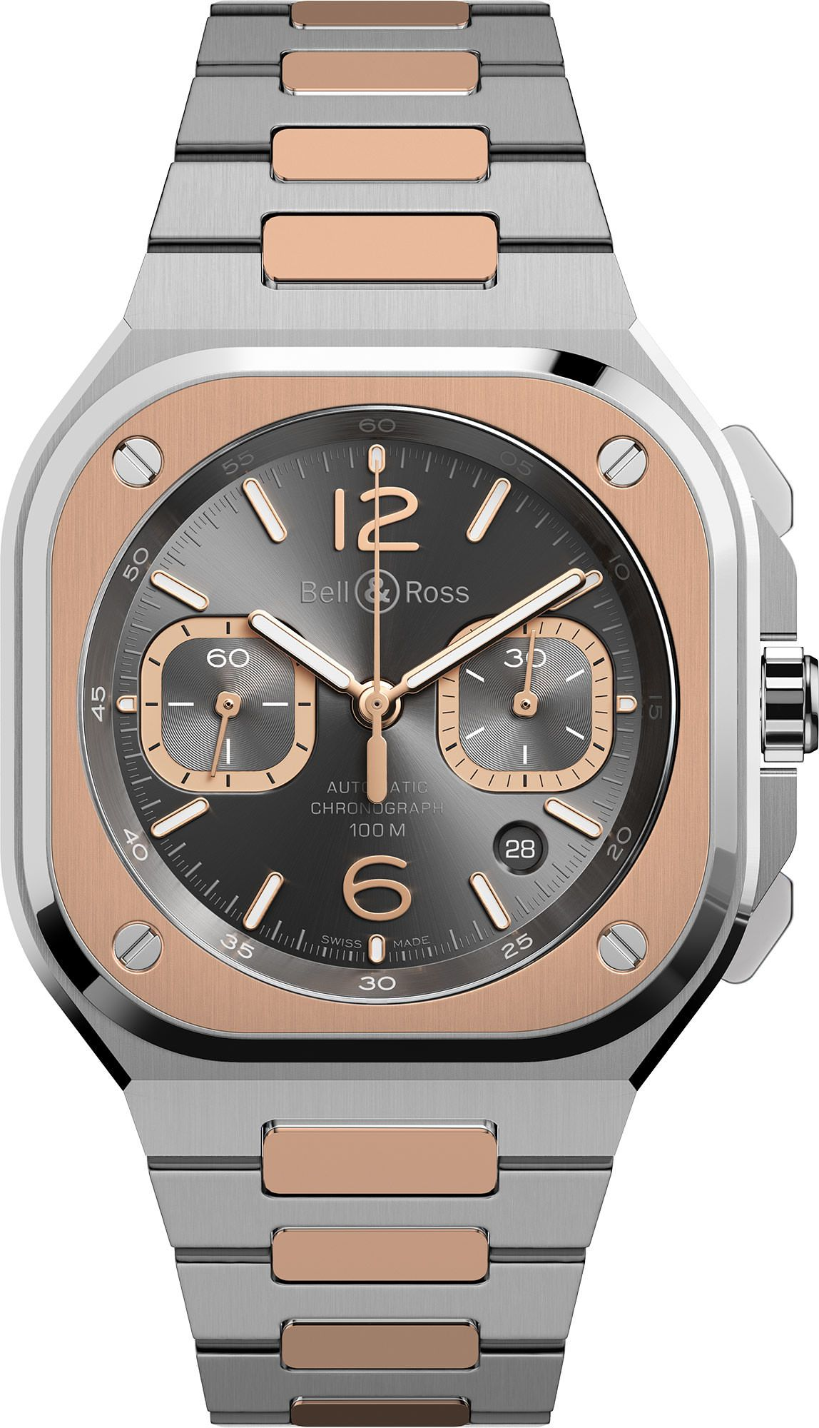 Bell & Ross Urban Automatic Watch | BR05C-RTH-STPG/SSG