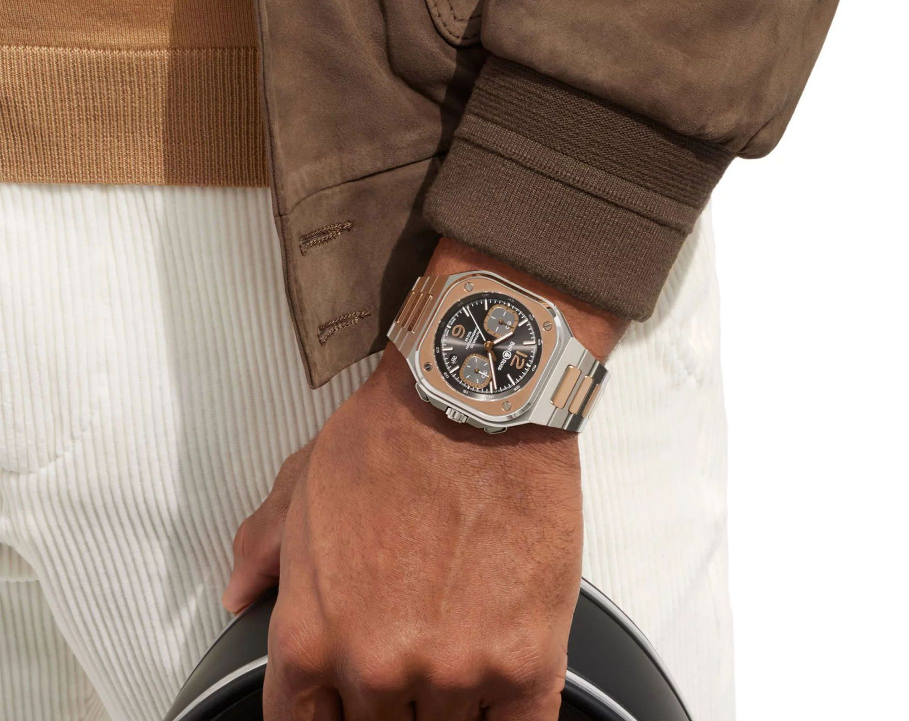 Bell & Ross Urban Automatic Watch | BR05C-RTH-STPG/SSG