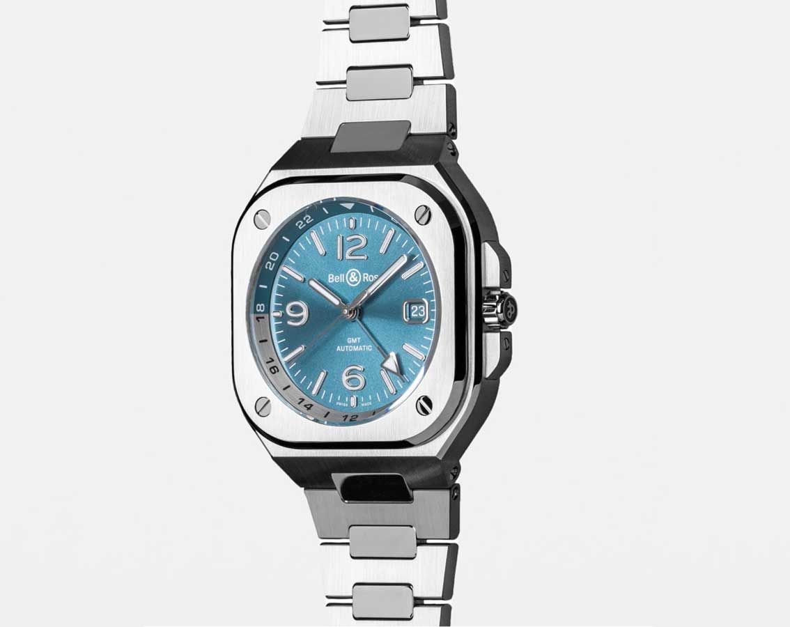 Bell & Ross Urban BR 05 GMT Blue Dial 41 mm Automatic Watch For Men - 2