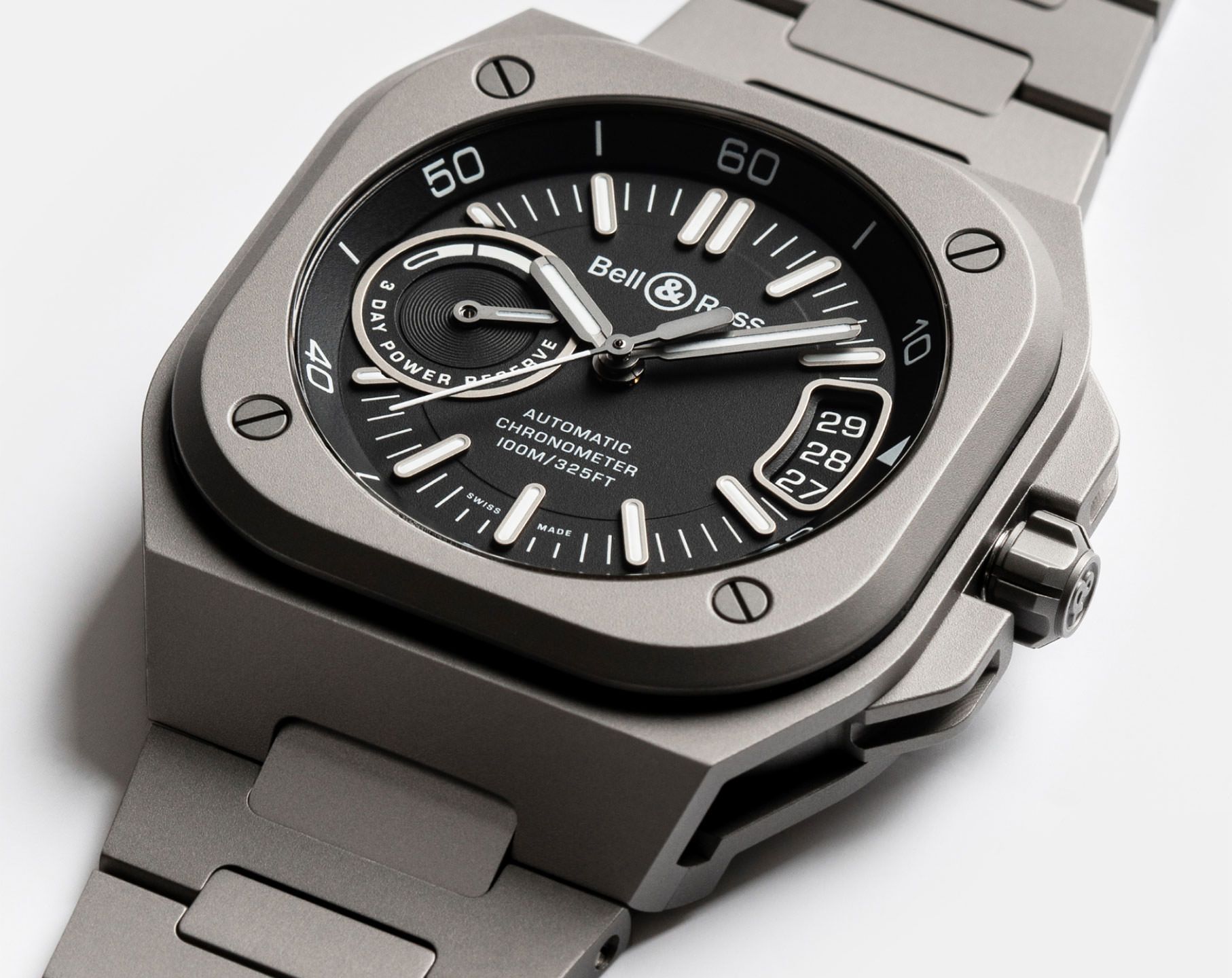 Bell & Ross Urban BR-X5 Black Dial 41 mm Automatic Watch For Men - 9
