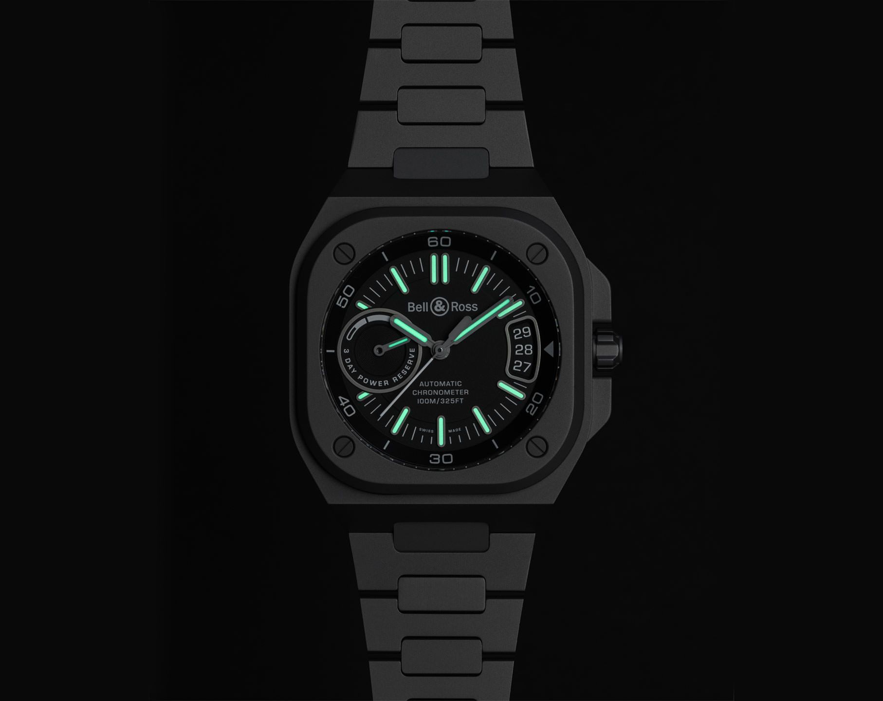 Bell & Ross Urban BR-X5 Black Dial 41 mm Automatic Watch For Men - 10
