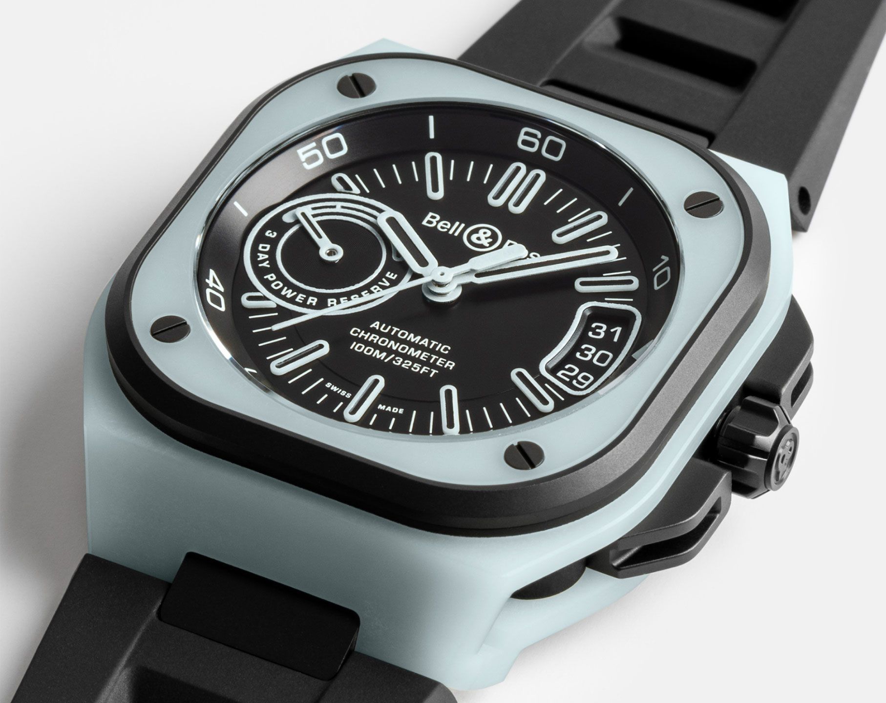 Bell & Ross Urban BR-X5 Black Dial 41 mm Automatic Watch For Men - 10