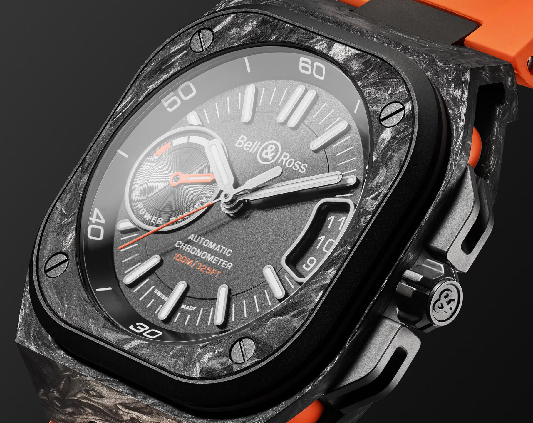 Bell & Ross Urban Automatic Watch | BRX5R-BO-TC/SRB