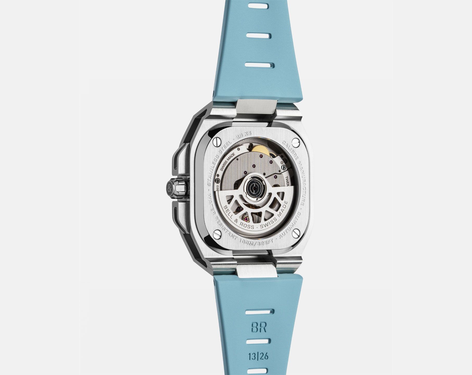 Bell & Ross Urban BR-X5 Blue Dial 41 mm Automatic Watch For Men - 6