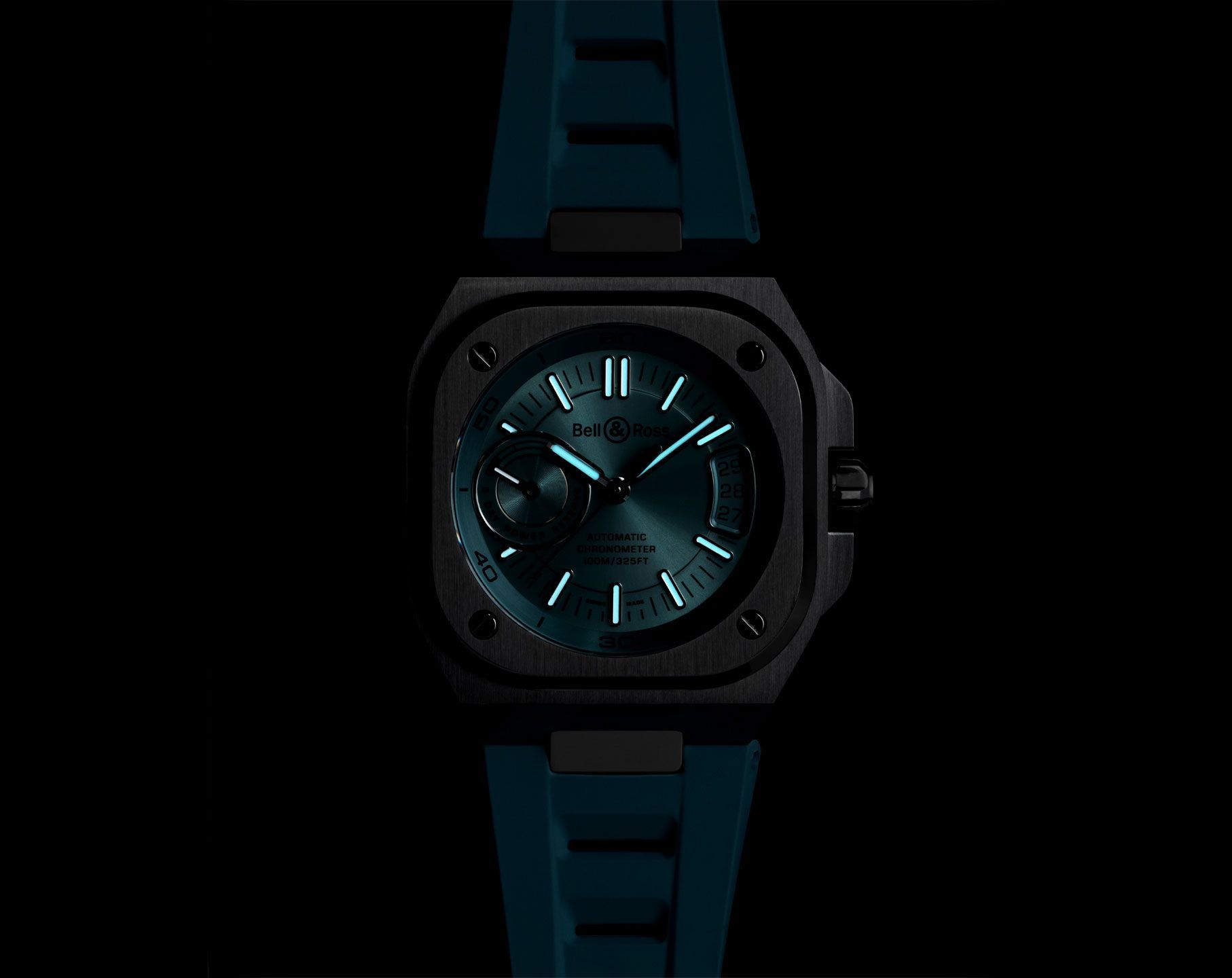 Bell & Ross Urban BR-X5 Blue Dial 41 mm Automatic Watch For Men - 8