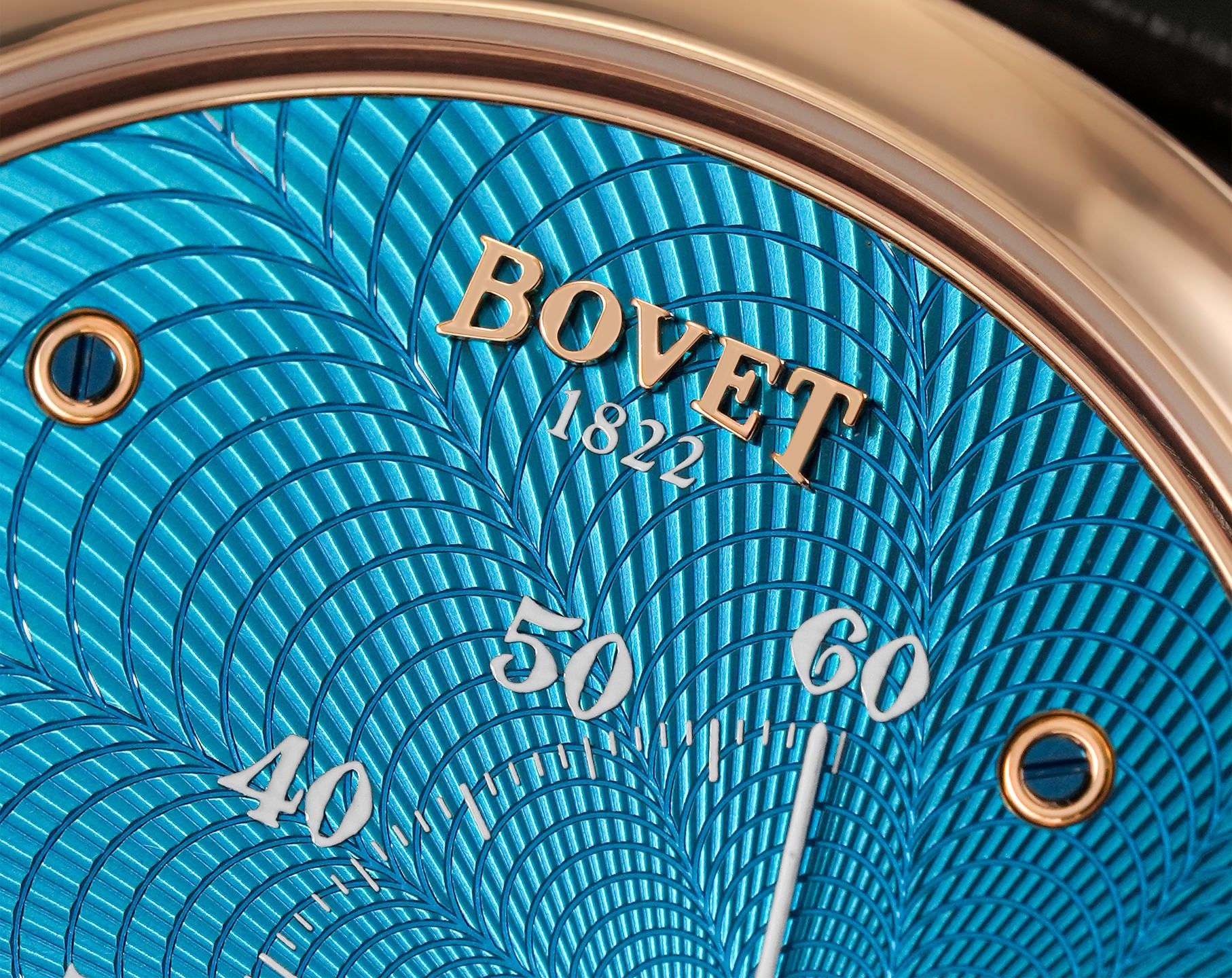 Bovet Dimier Récital 15 Turquoise Dial 42 mm Manual Winding Watch For Men - 4