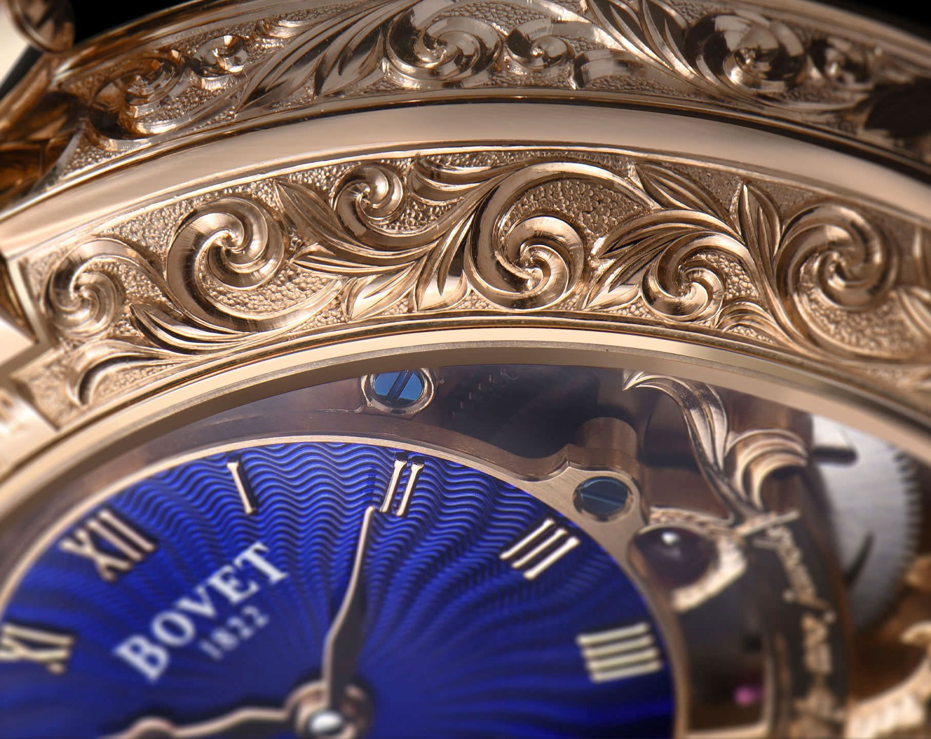 Bovet Amadeo 45 mm Watch in Blue Dial For Men - 4