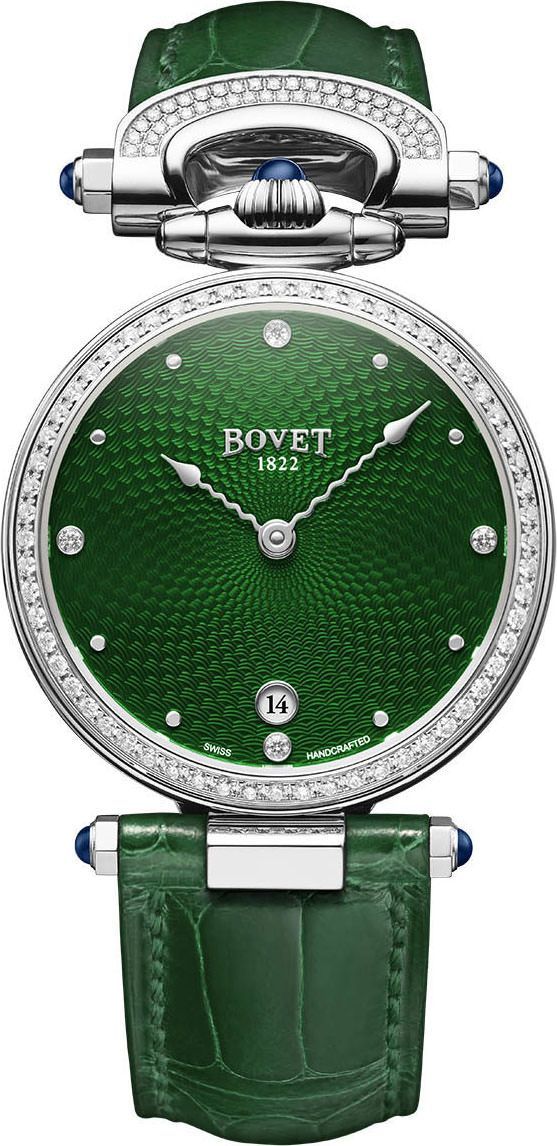 Bovet Fleurier Miss Audrey Green Dial 36 mm Automatic Watch For Women - 1