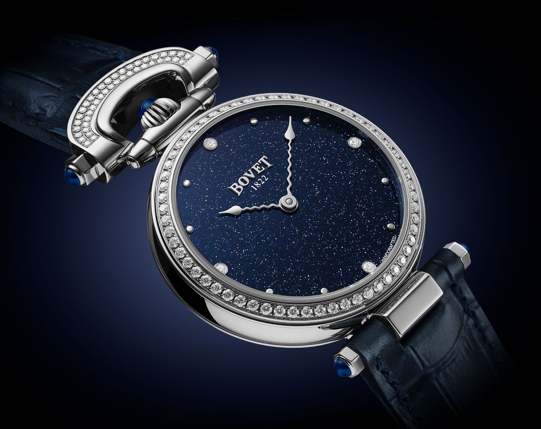 Bovet Miss Audrey 36 mm Watch in Blue Dial