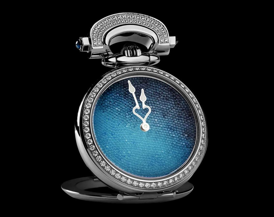 Bovet Fleurier Miss Audrey Sweet Art Turquoise & Grey Dial 36 mm Automatic Watch For Women - 3