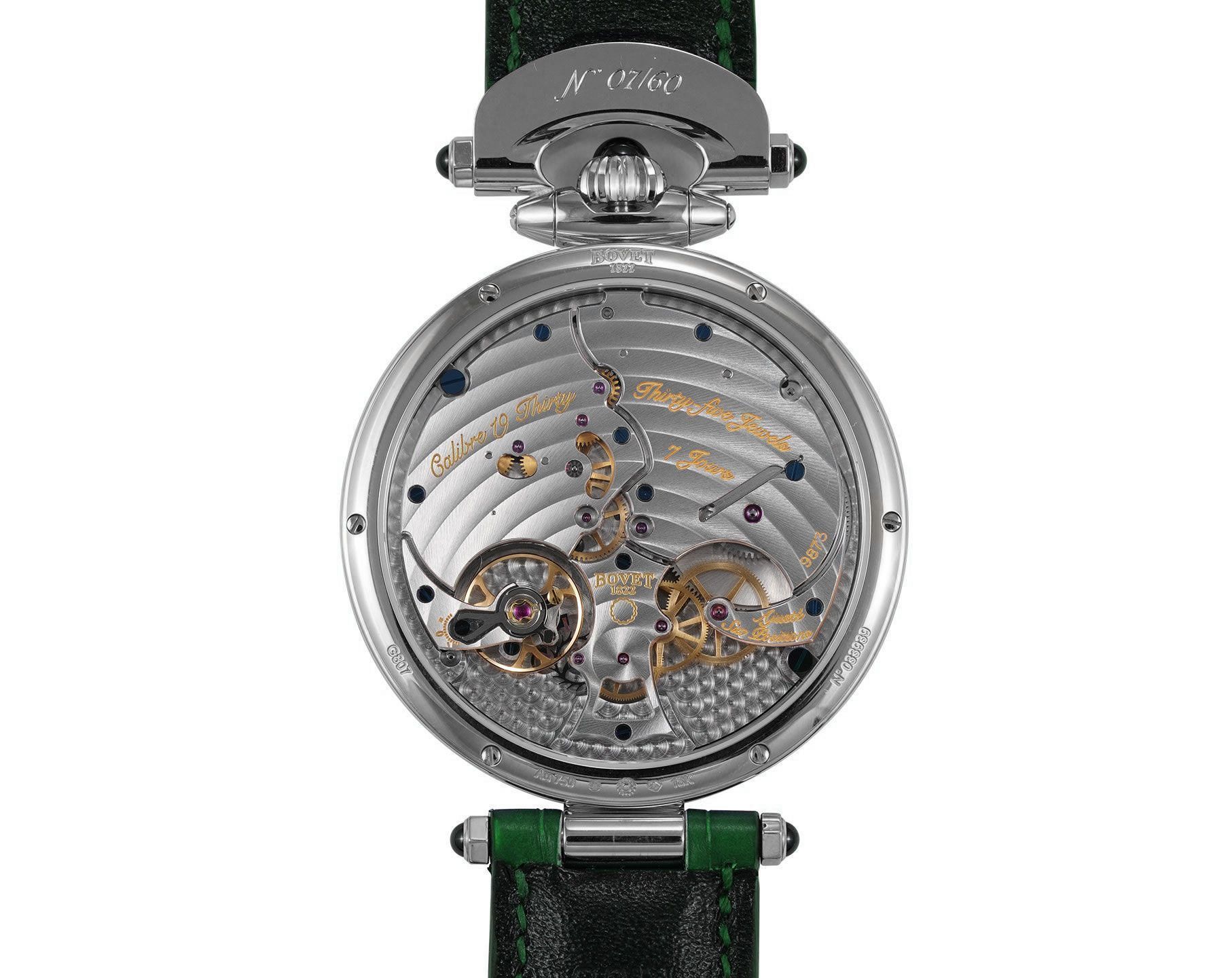Bovet 19Thirty Great Guilloché 42 mm Watch in Green Dial For Men - 2
