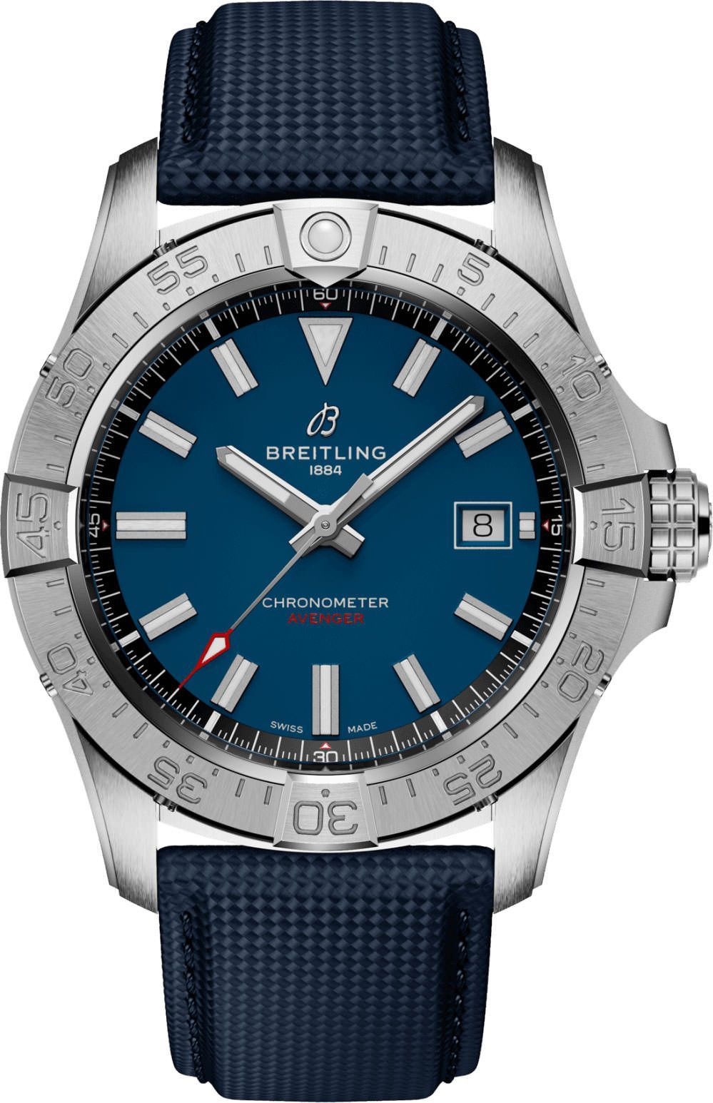 Breitling Avenger  Blue Dial 42 mm Automatic Watch For Men - 1