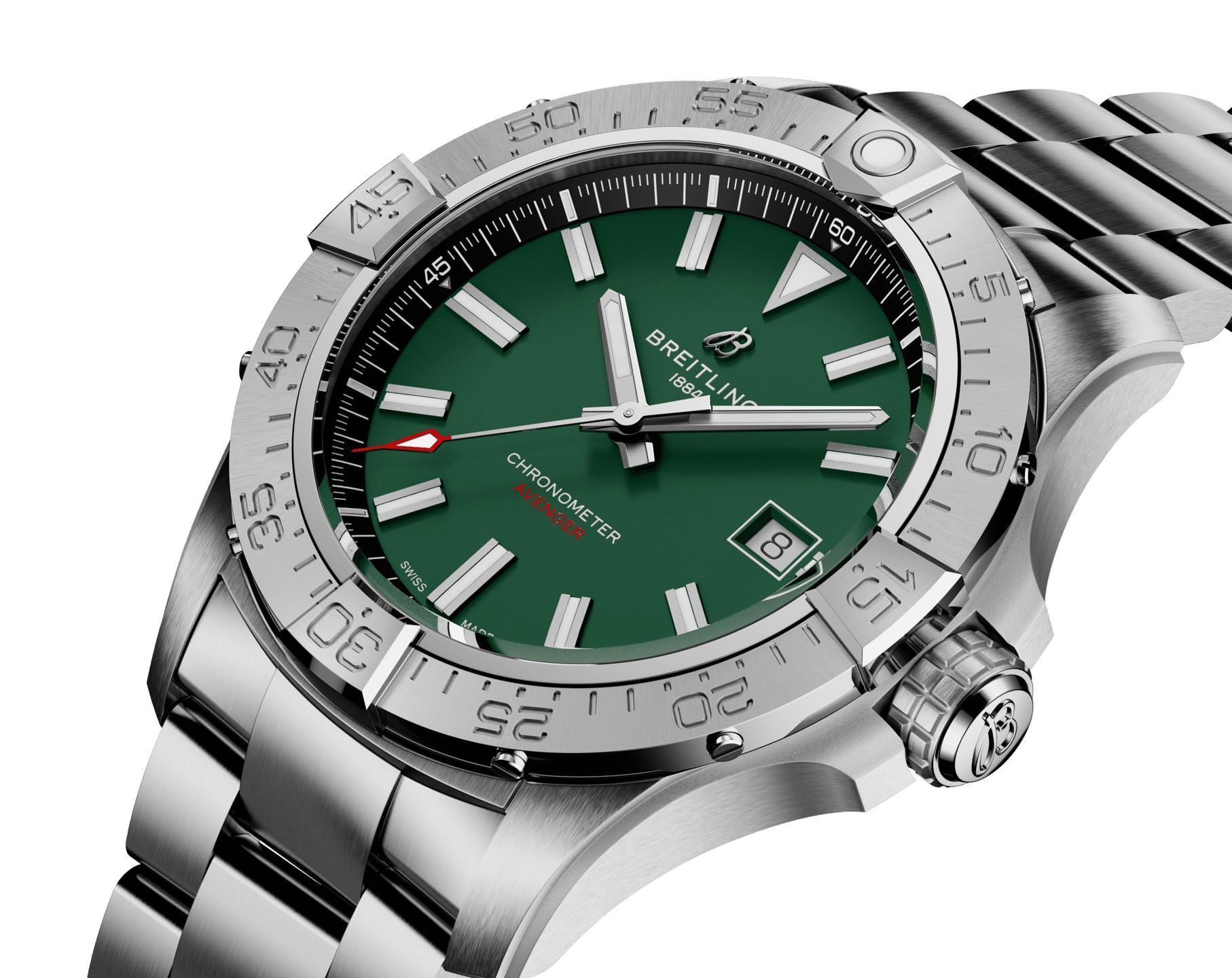 Breitling Avenger  Green Dial 42 mm Automatic Watch For Men - 2
