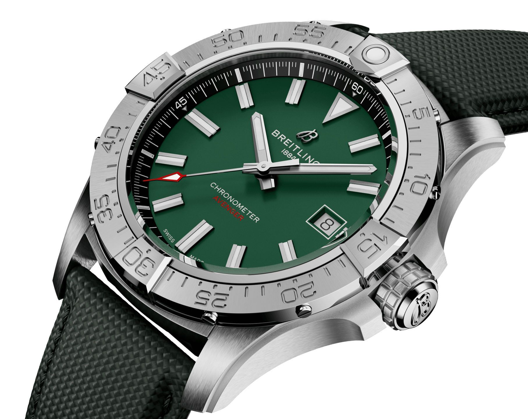 Breitling Avenger  Green Dial 42 mm Automatic Watch For Men - 2