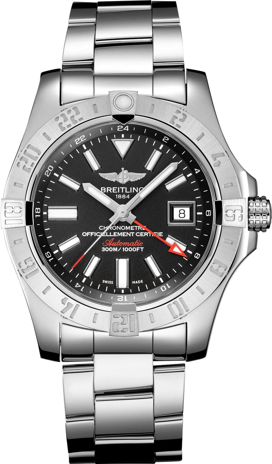 Breitling Avenger Avenger II Black Dial 43 mm Automatic Watch For Men - 1