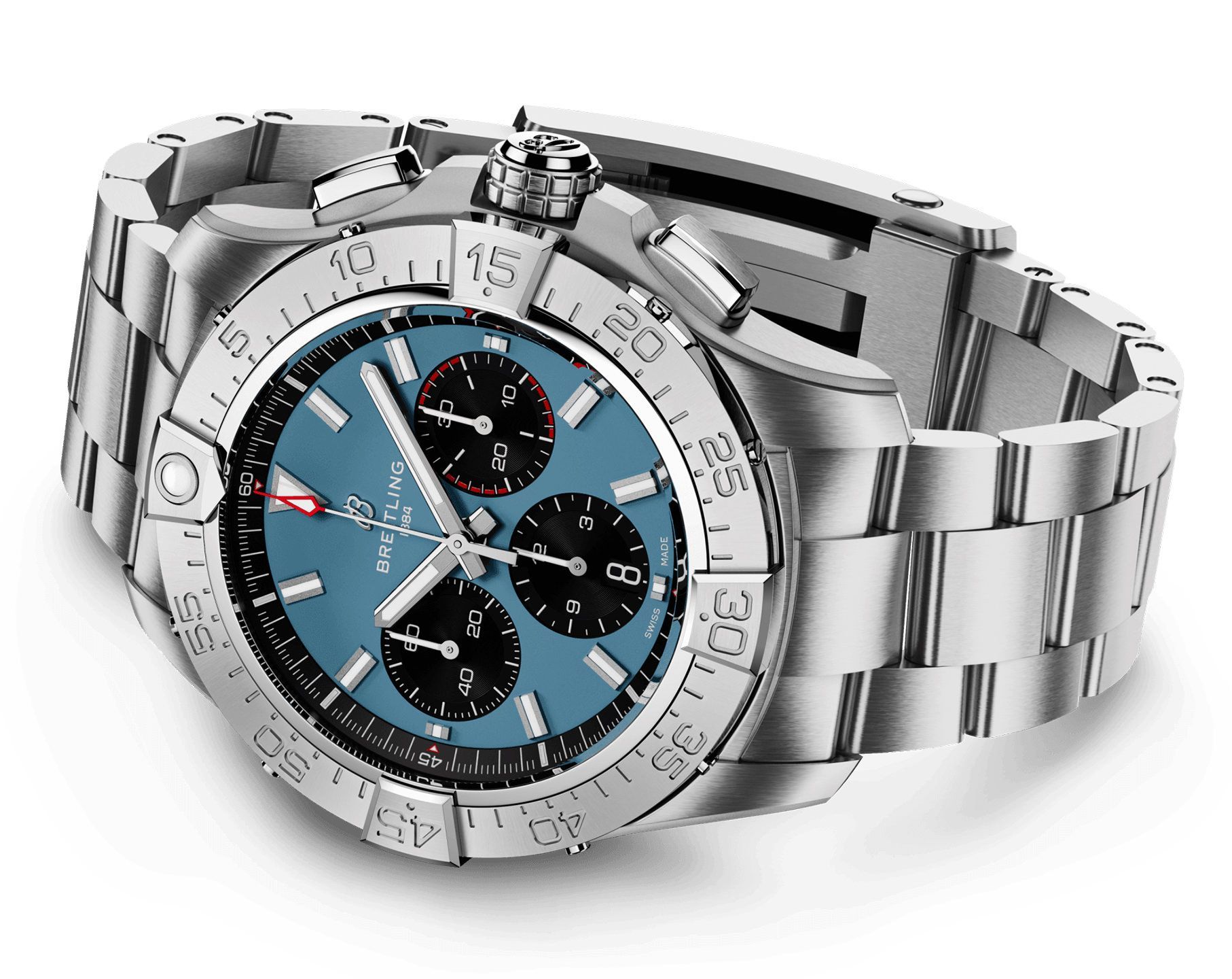 Breitling Avenger  Blue Dial 44 mm Automatic Watch For Men - 5