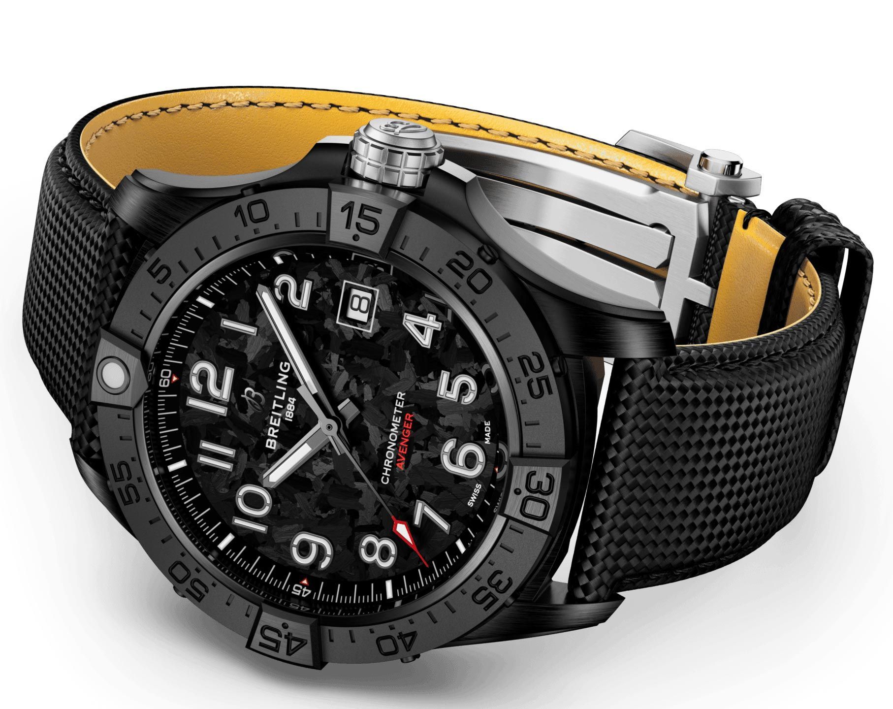 Breitling Avenger  Black Dial 42 mm Automatic Watch For Men - 4