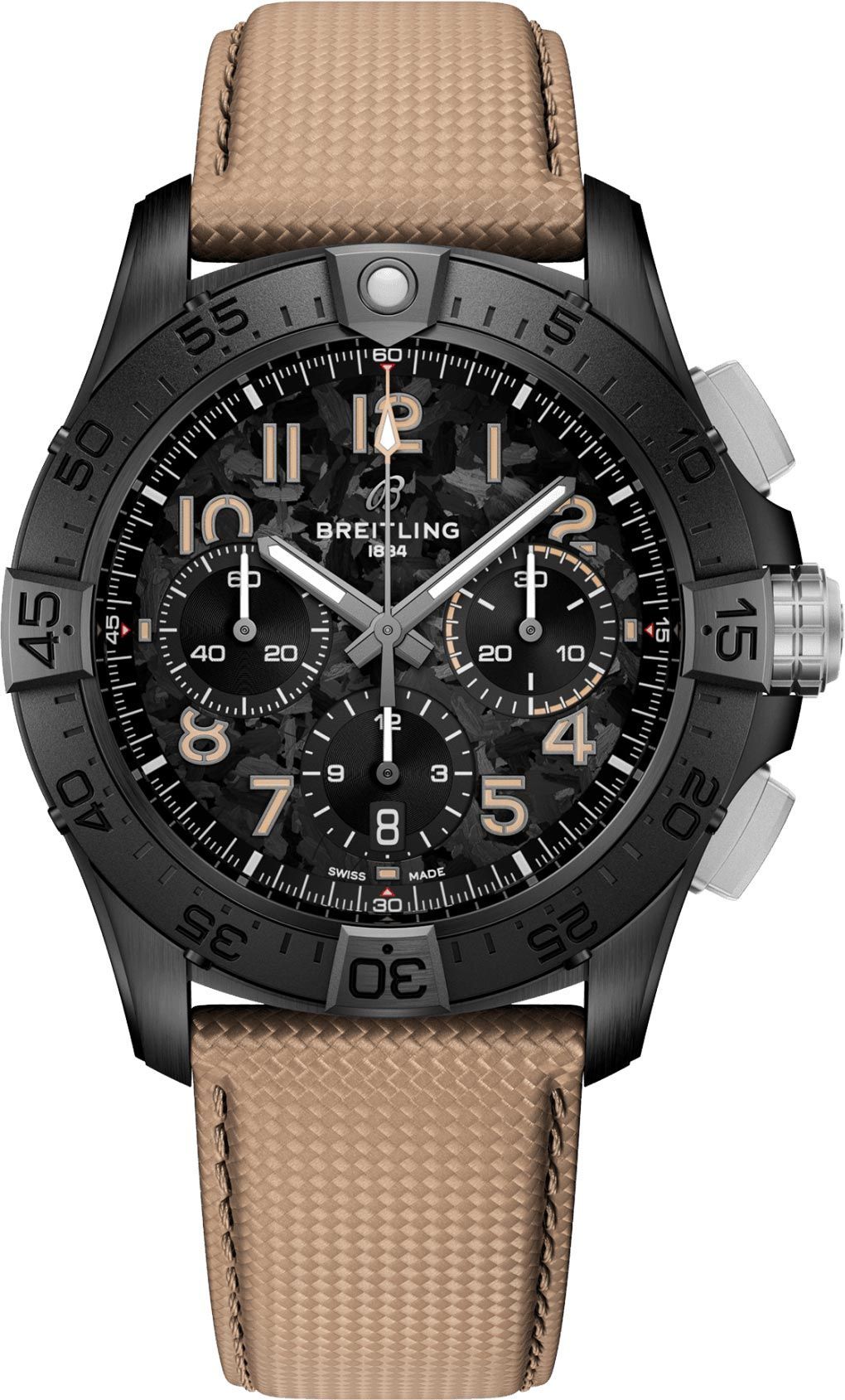 Breitling Avenger  Black Dial 42 mm Automatic Watch For Men - 1