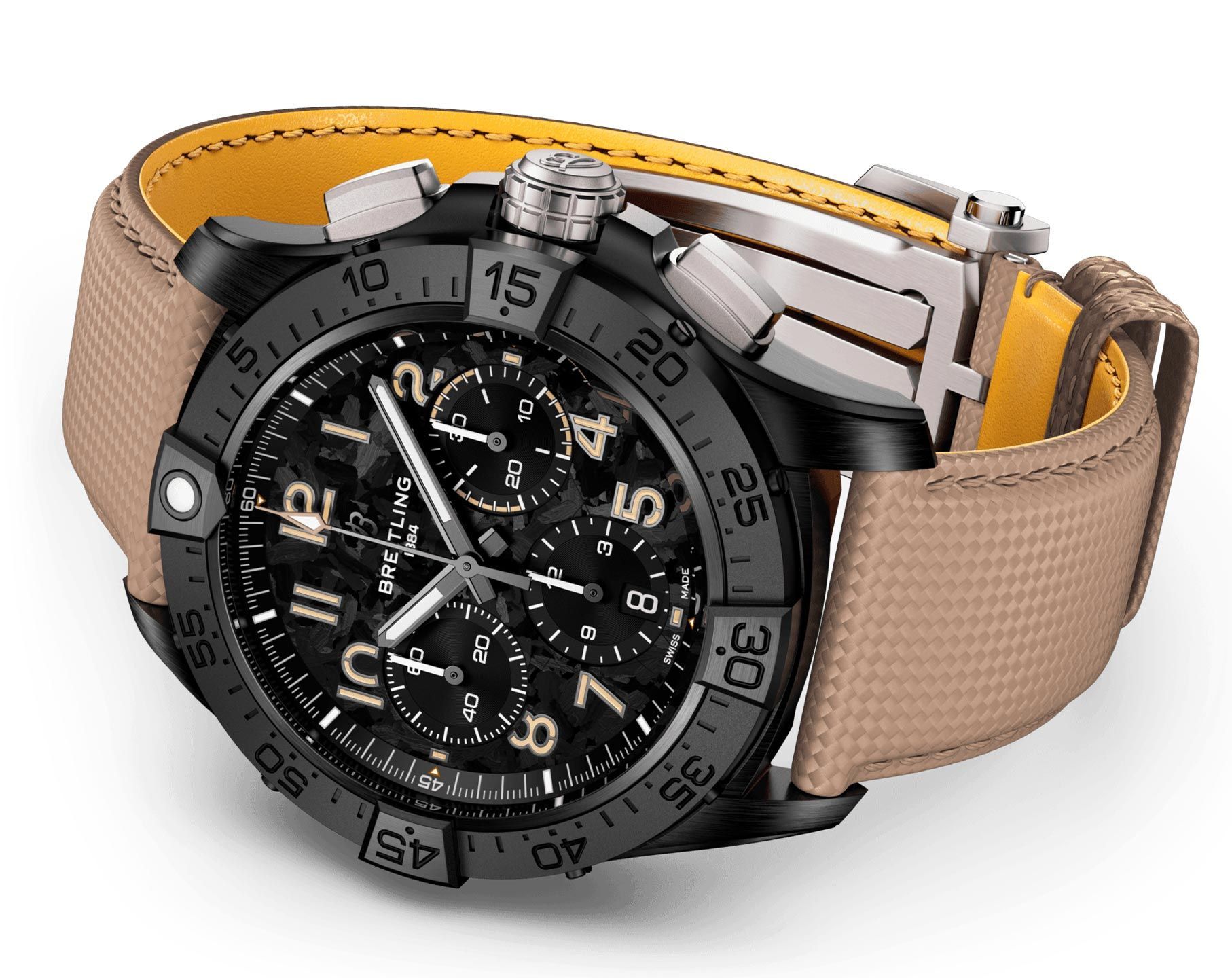 Breitling Avenger  Black Dial 42 mm Automatic Watch For Men - 4