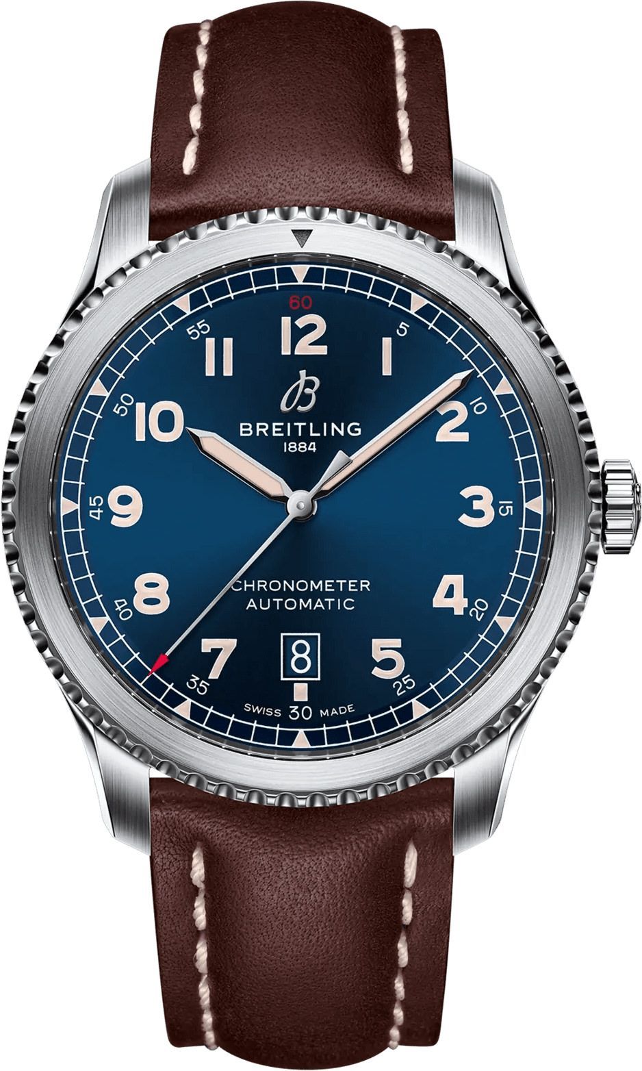 Breitling Aviator 8  Blue Dial 41 mm Automatic Watch For Men - 1