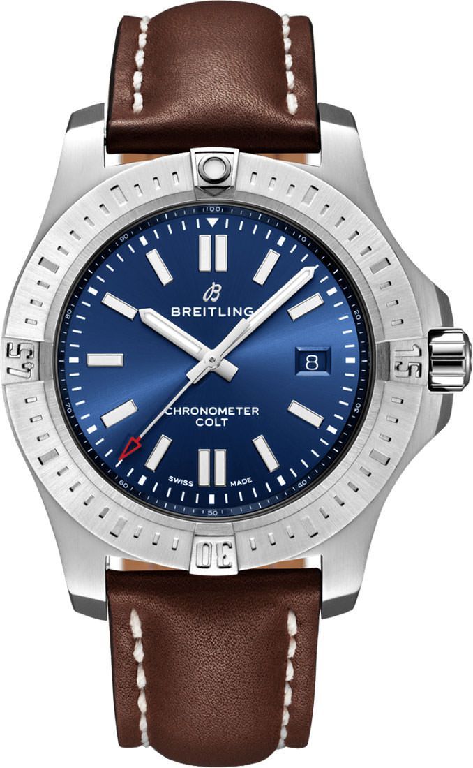 Breitling Colt Automatic 44 44 mm Watch in Blue Dial For Men - 1