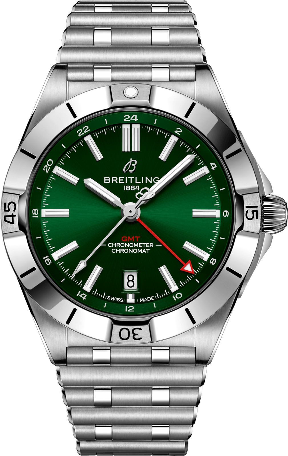 Breitling Chronomat  Green Dial 40 mm Automatic Watch For Men - 1