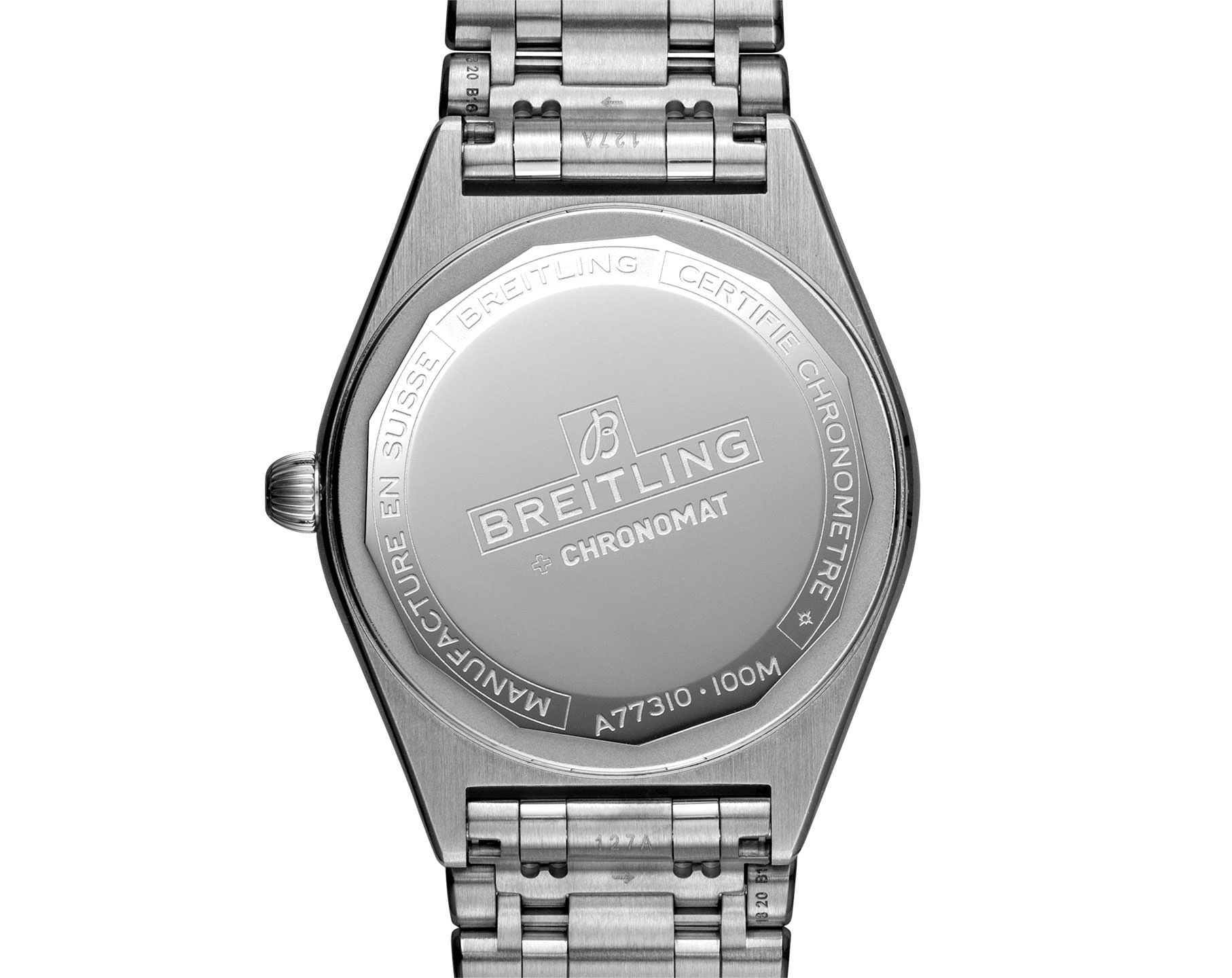Breitling Chronomat  White Dial 32 mm Quartz Watch For Women - 3