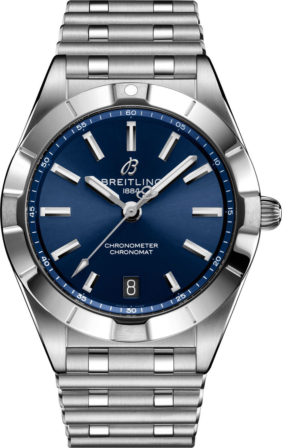 Breitling Chronomat  Blue Dial 32 mm Quartz Watch For Women - 1