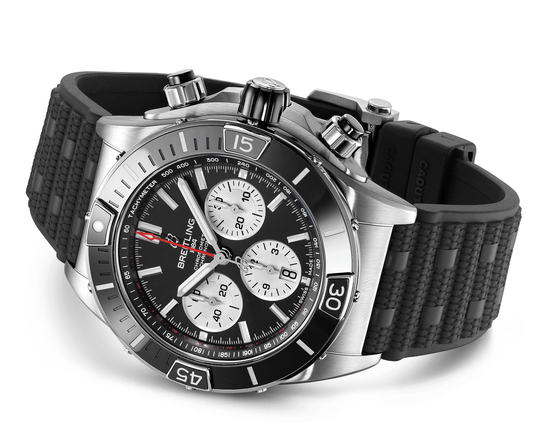 Breitling Chronomat  Black Dial 44 mm Automatic Watch For Men - 4