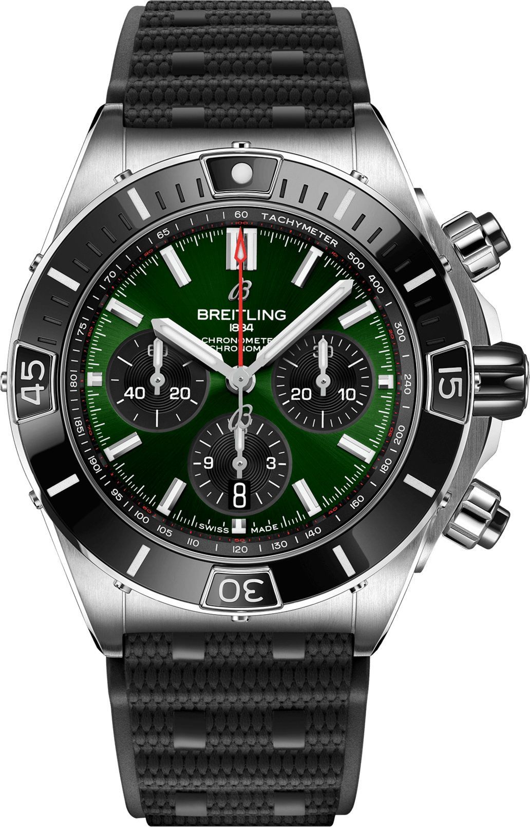 Breitling Chronomat  Green Dial 44 mm Automatic Watch For Men - 1