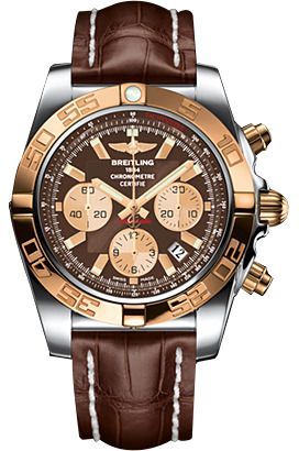 Breitling Chronomat Chronomat 44 Brown Dial 44 mm Automatic Watch For Men - 1
