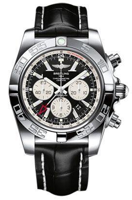 Breitling Chronomat Chronomat GMT Black Dial 47 mm Automatic Watch For Men - 1