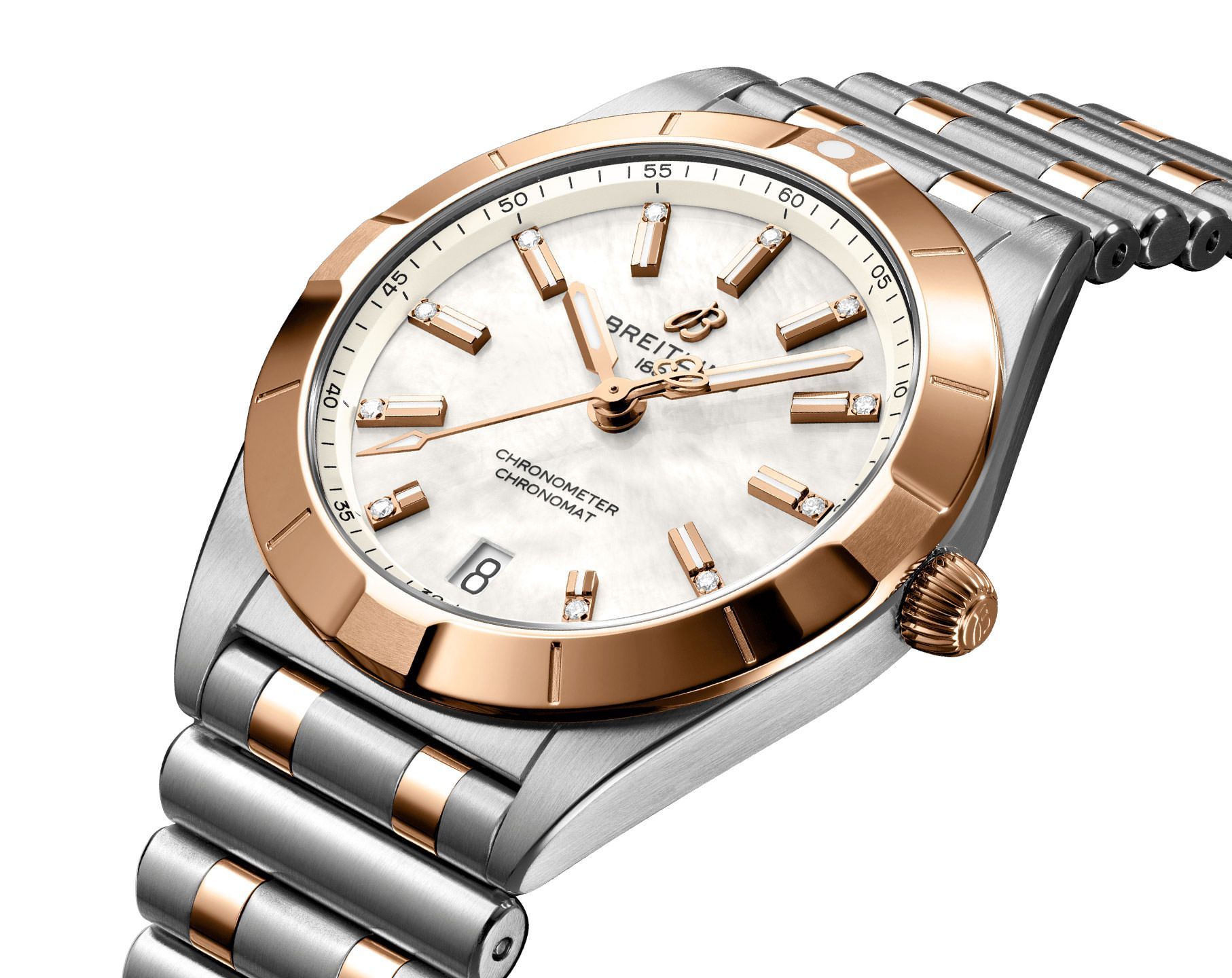 Breitling Chronomat  White Dial 32 mm SuperQuartz™ Watch For Women - 2