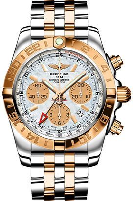 Breitling Chronomat Chronomat 44 GMT MOP Dial 44 mm Automatic Watch For Men - 1