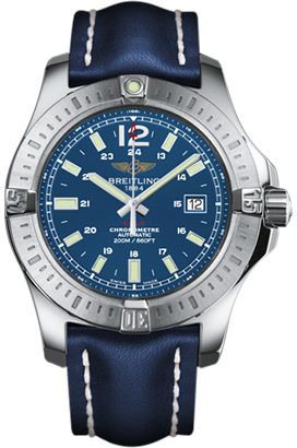 Breitling Runabout Automatic 44 mm Watch in Blue Dial For Men - 1