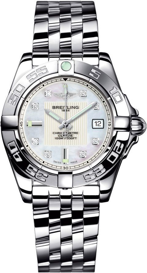 Breitling Galactic Galactic 32 MOP Dial 32 mm Automatic Watch For Women - 1