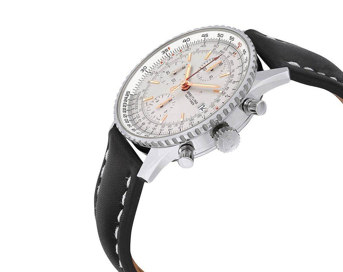 Breitling Navitimer  Silver Dial 41 mm Automatic Watch For Men - 2
