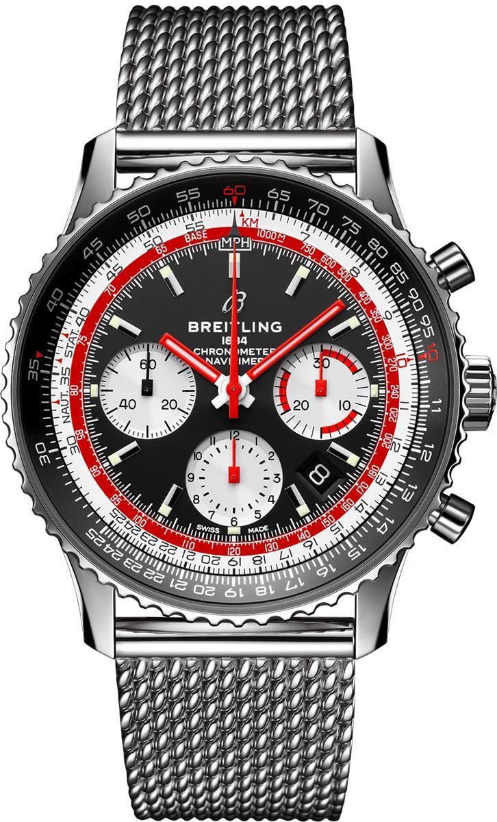 Breitling Navitimer  Black Dial 43 mm Automatic Watch For Men - 1