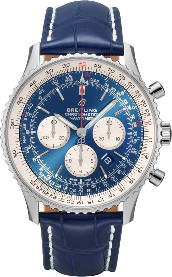 Breitling Navitimer Navitimer 01 Blue Dial 46 mm Automatic Watch For Men - 1