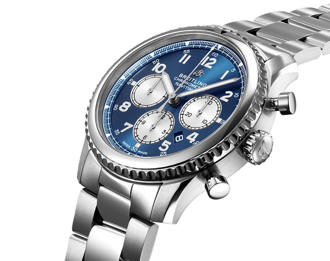 Breitling Navitimer  Blue Dial 43 mm Automatic Watch For Men - 3