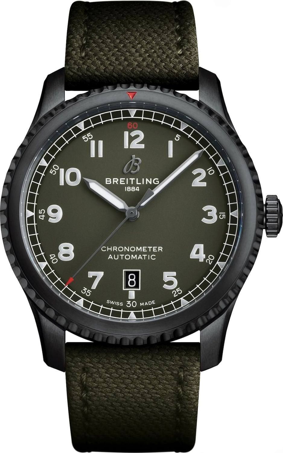 Breitling Navitimer Navitimer 8 Green Dial 41 mm Automatic Watch For Men - 1