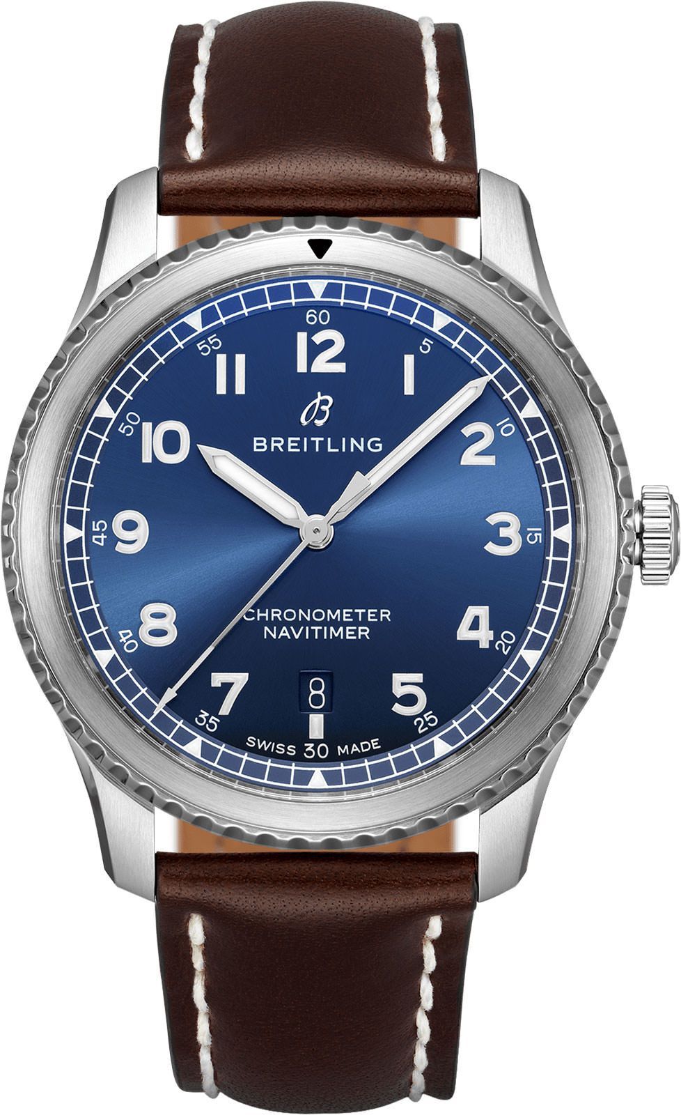 Breitling Navitimer  Blue Dial 41 mm Automatic Watch For Men - 1