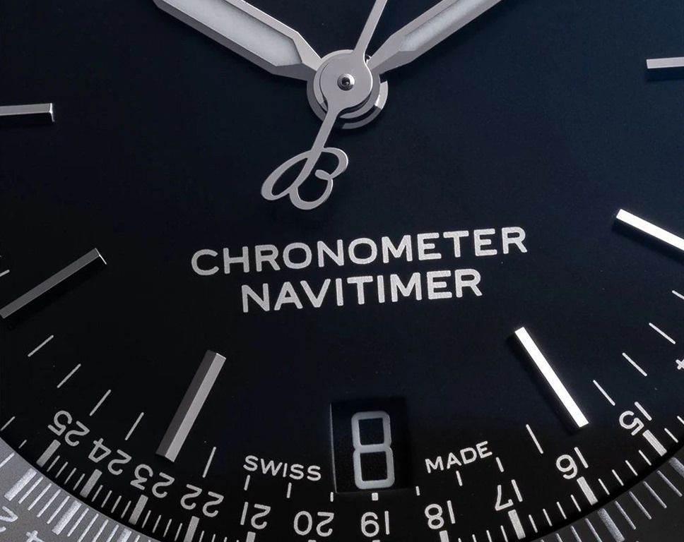 Breitling Navitimer  Black Dial 41 mm Automatic Watch For Men - 7