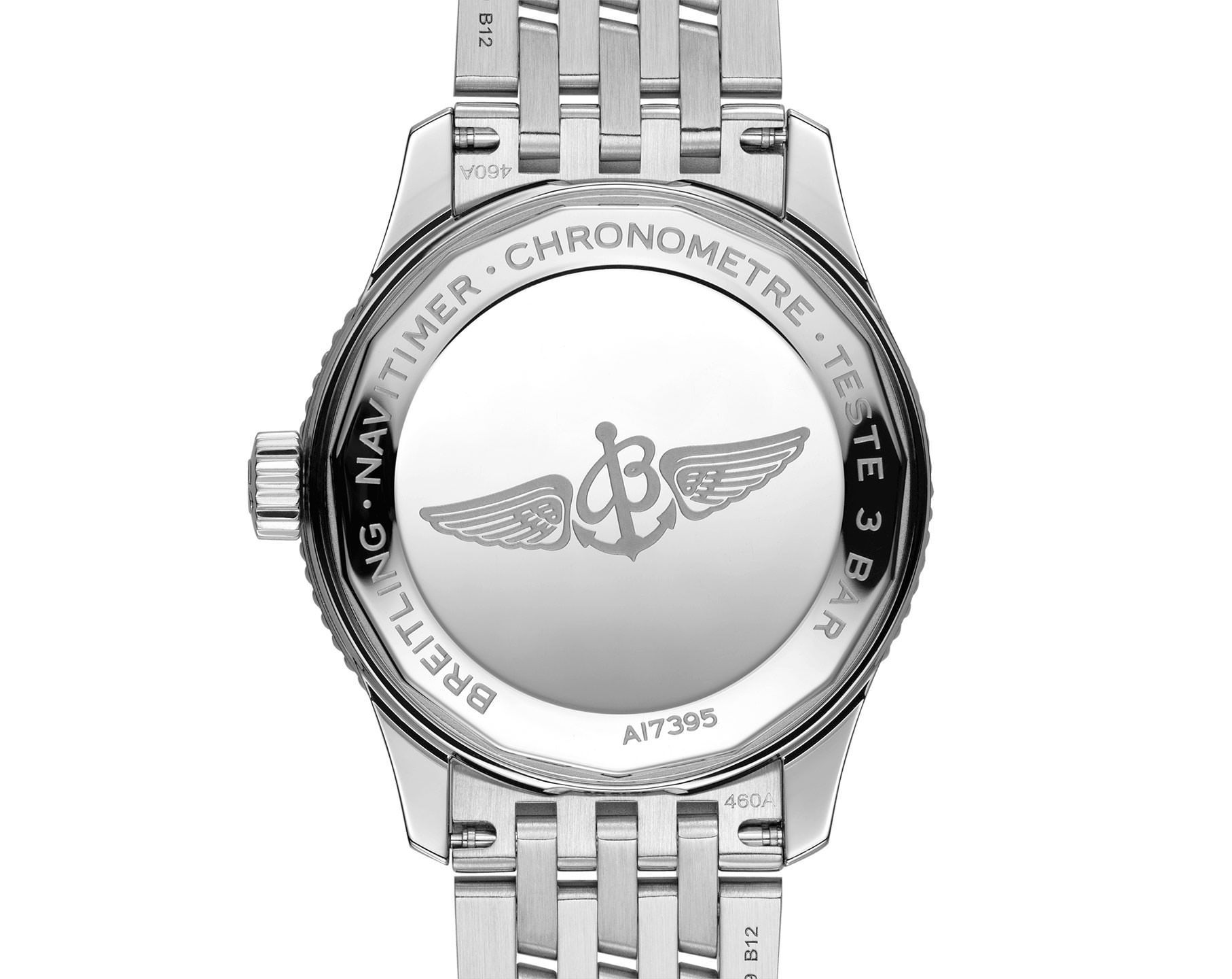 Breitling  35 mm Watch in Silver Dial For Women - 3