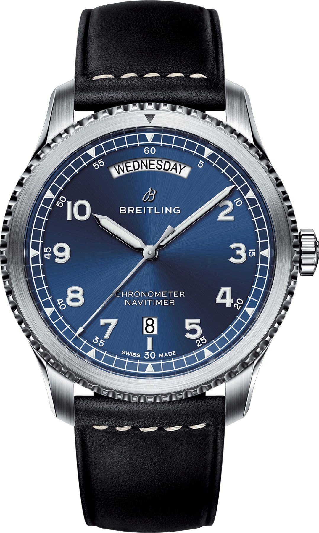 Breitling Classic AVI  Blue Dial 41 mm Automatic Watch For Men - 1