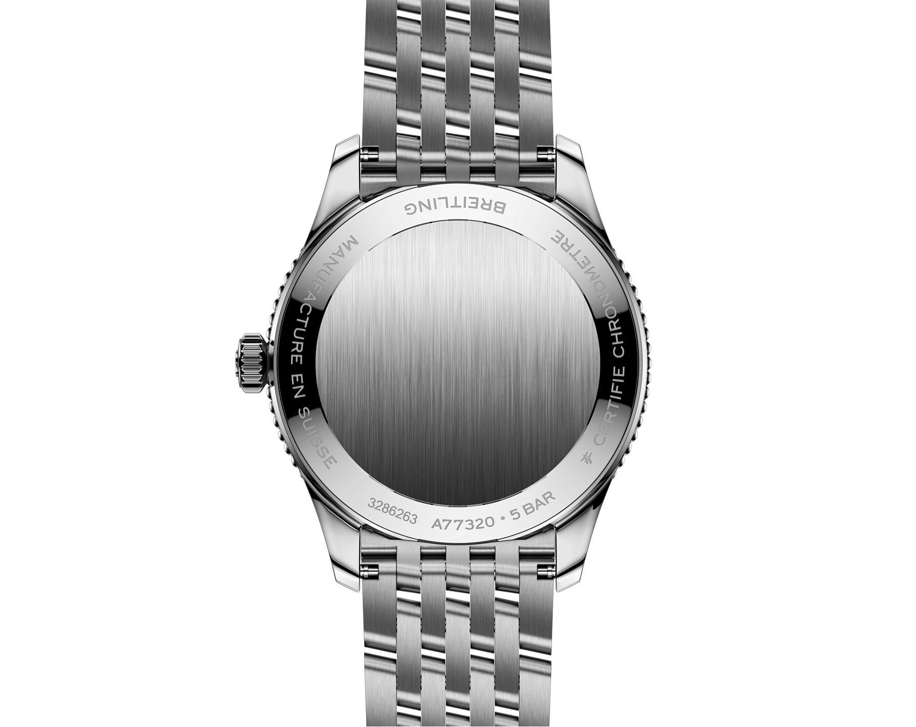 Breitling Navitimer  Pink MOP Dial 32 mm Quartz Watch For Women - 4