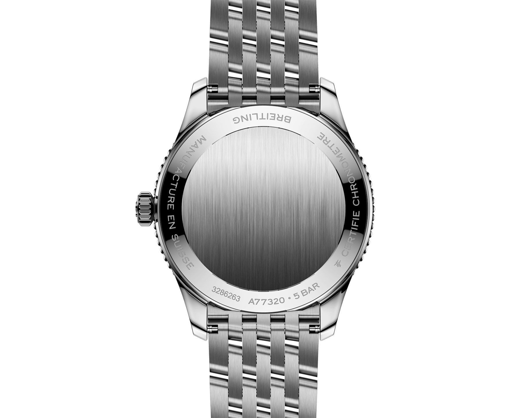 Breitling Navitimer  White MOP Dial 32 mm Quartz Watch For Women - 4