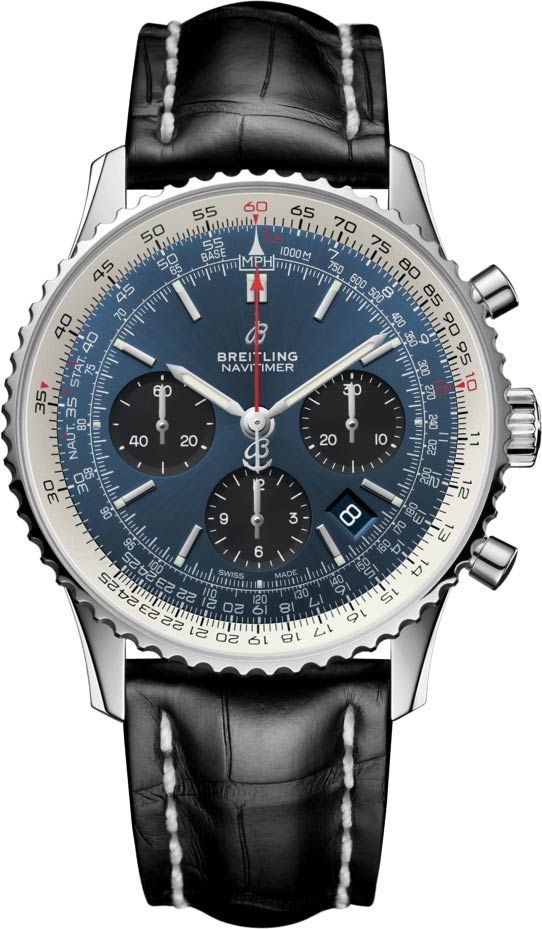 Breitling Navitimer B01 Chronograph Blue Dial 43 mm Automatic Watch For Men - 1