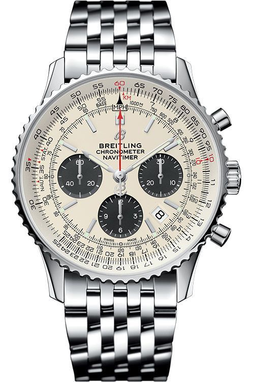 Breitling Navitimer 43 mm Watch in Ivory Dial