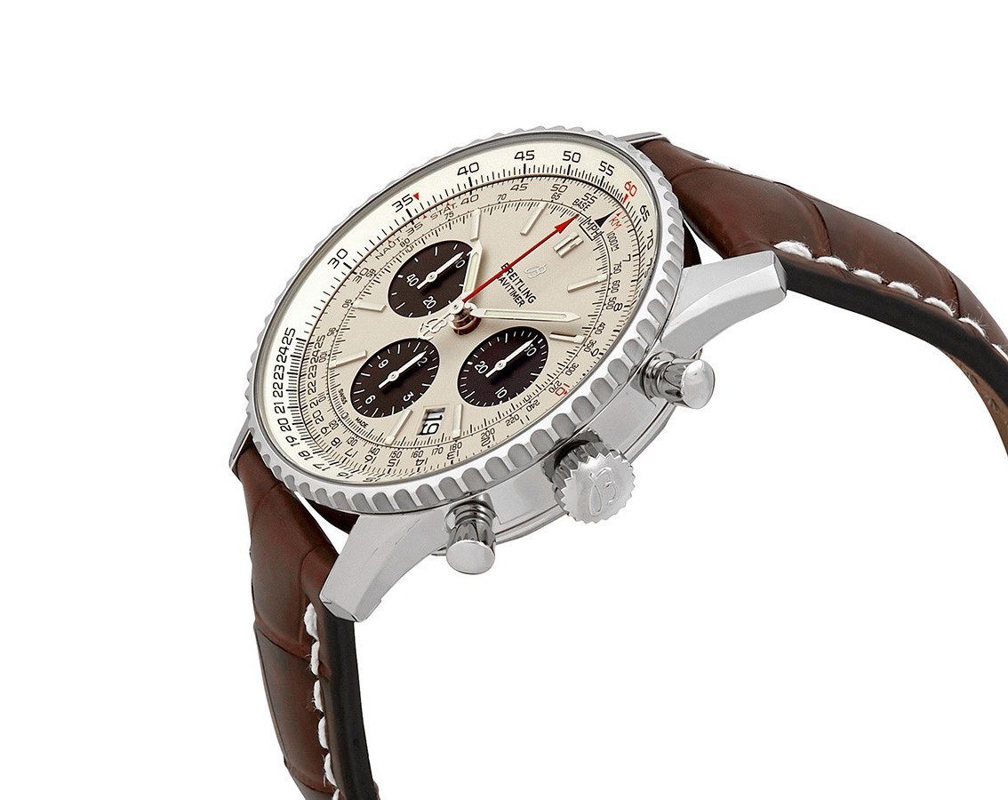 Breitling Navitimer  Ivory Dial 43 mm Automatic Watch For Men - 2